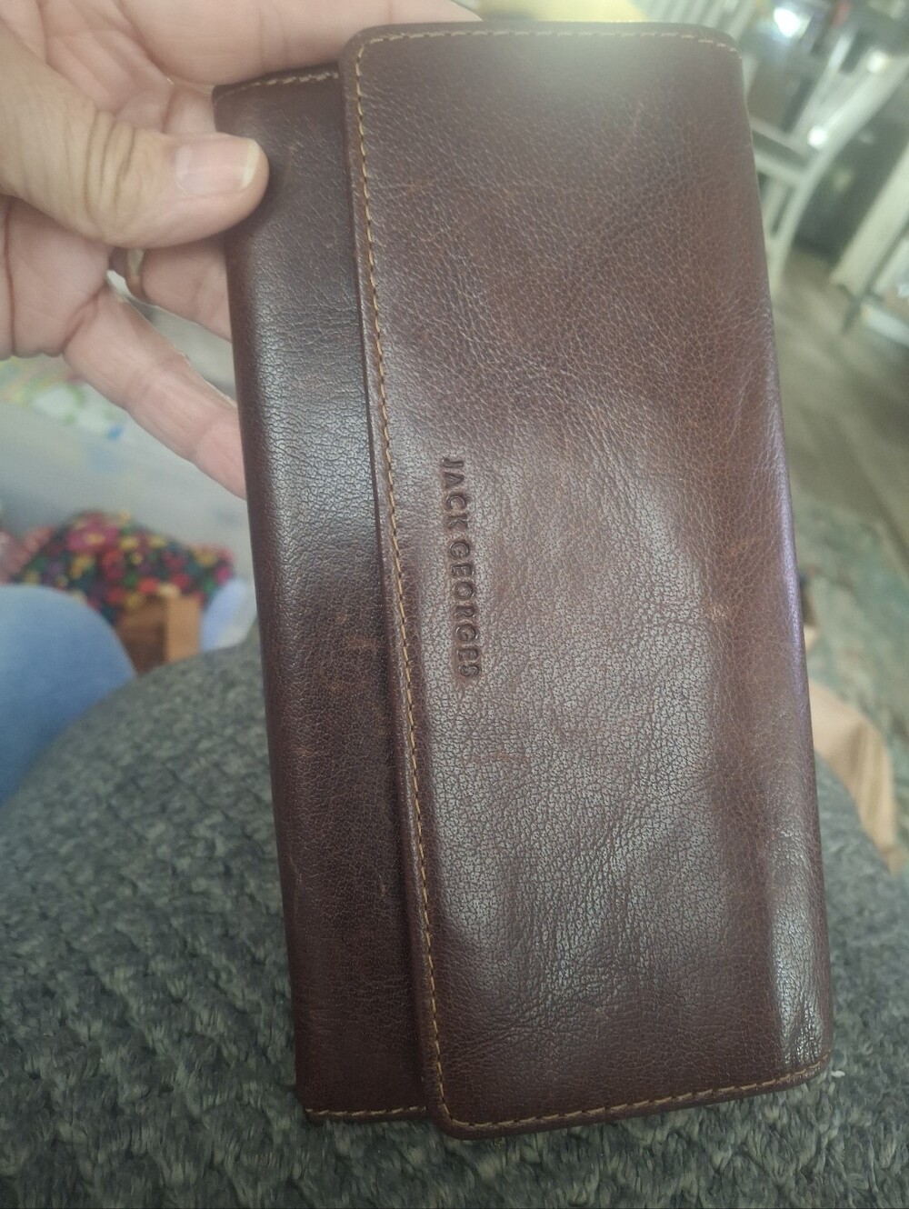 Jack Georges Leather Wallet